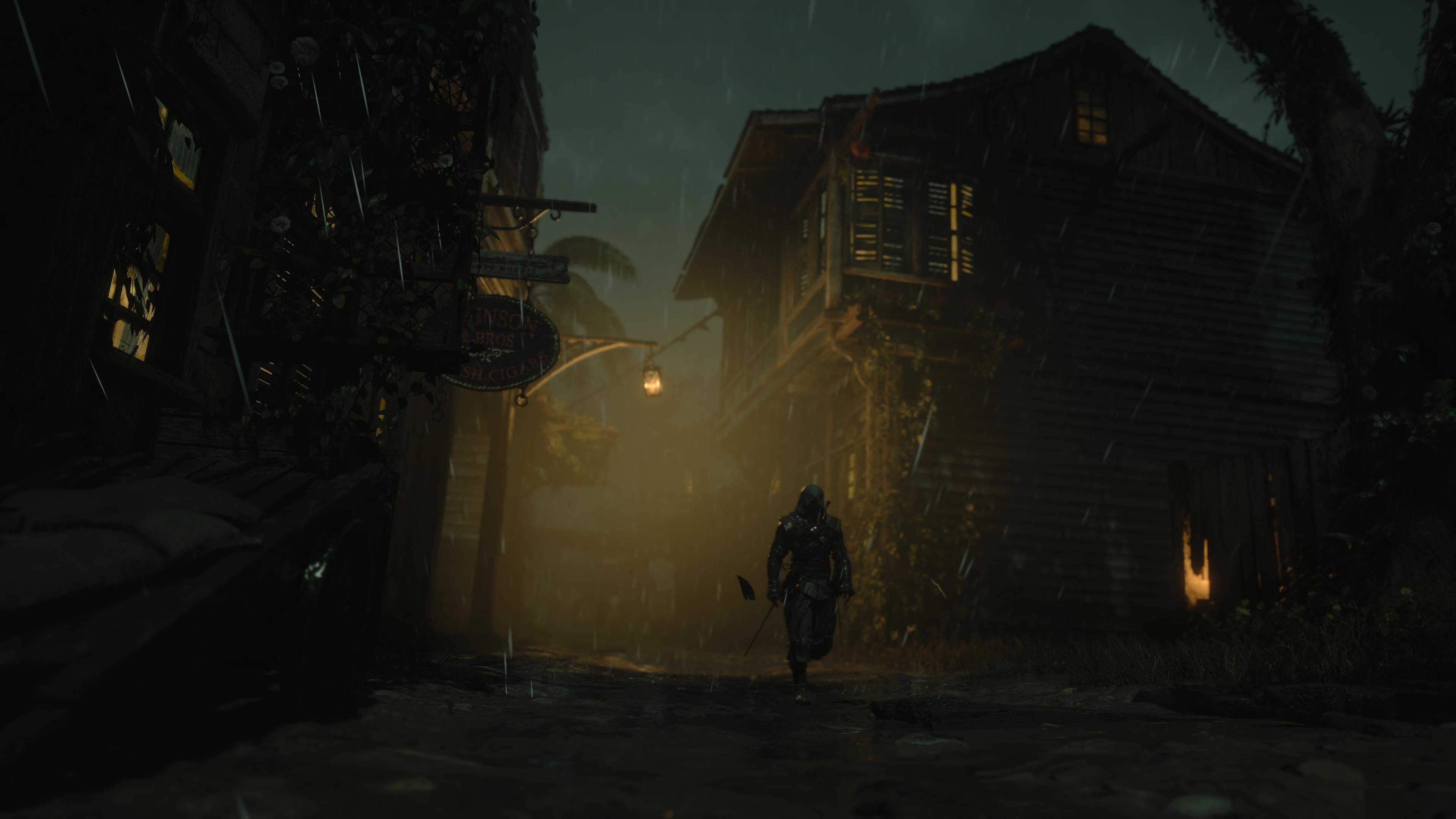 Rainy Port Town